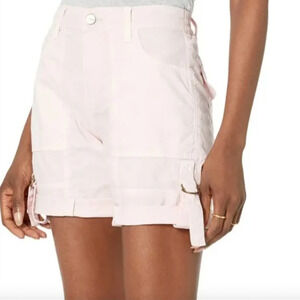 SANCTUARY Shorts Size 24W / Size 24 Cali Short Light Pink Pockets High Waist